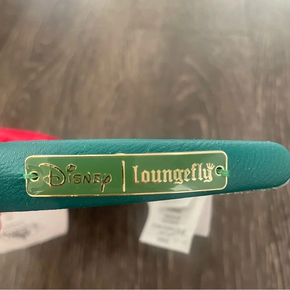 New! Mickey and Minnie Mouse Loungefly Glow-in-the-Dark Holiday Ear Headband